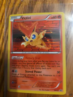 Victini BW32 Promo Holo Rare Pokemon Black & White 2011 English TCG Card - Image 1