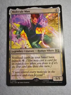 Molecule Man R Commander: Marvel Super Heroes 9 NM - Image 1