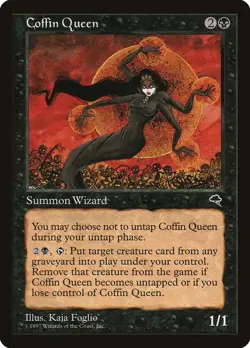 Coffin Queen - 114 / English / Heavily Played MTG - Image 1