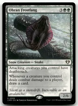 Ohran Frostfang #309 (NM) Commander Masters CMM Magic MTG - Image 1
