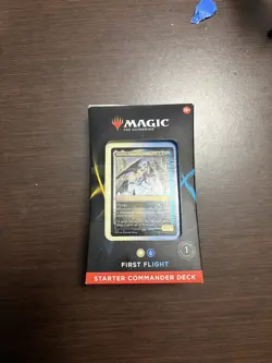 Magic The Gathering starter commander deck First Flight-New-DMG-Free Shipping - Image 1