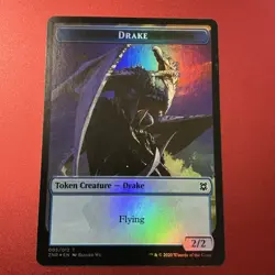Drake Insect, 005/007, Zendikar Rising Foil Token M/NM - Image 1