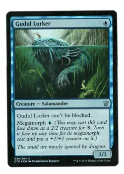 MTG Gudul Lurker Foil 56 Uncommon Dragons of Tarkir Magic The Gathering - Image 1