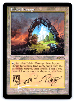 Fabled Passage (Post Malone) FOIL - Secret Lair MTG - Image 1