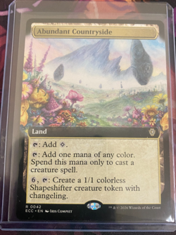 MTG, ABUNDANT COUNTRYSIDE (EXTENDED ART) (ECC) (NM OR BETTER CONDITION) - Image 4