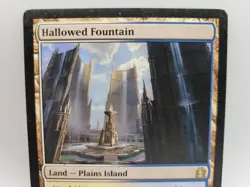 Hallowed Fountain MTG Return to Ravnica LP Shock Land Magic - Image 2