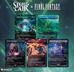 MTG Secret Lair x FINAL FANTASY: GRIMOIRE FOIL English Magic The Gathering - Image 1