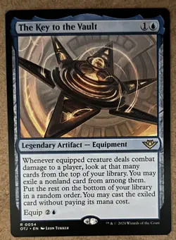 The Key to the Vault - Outlaws of Thunder Junction - NM MTG - Image 1
