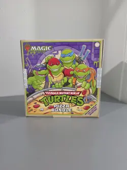 Magic The Gathering Teenage Mutant Ninja Turtles Pizza Bundle Bundle TMNT NEW - Image 1
