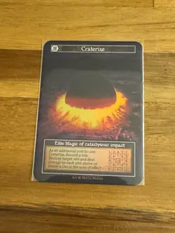 Sorcery Contested Realm Beta Craterize FOIL Elite Pack Fresh/Unplayed - Image 1