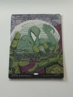 MTG Marvel Mindbreak Trap Mythic Alternative Full Art - Image 1