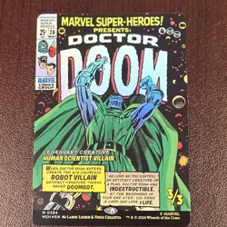 Doctor Doom (Borderless) (0394) - Marvel Super Heroes NM MTG Magic - Image 1