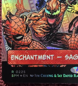 Borderless Maximum Carnage Foil #0225 Marvel's Spider-Man MTG 2025 MINT - Image 5