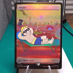 Wizards of the Coast Wastes Secret Lair Drop Full Art Foil 0795 - Image 1
