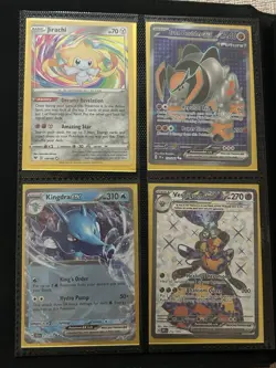 Pokemon TCG Small collection 4 sealed promos and binder of cards - Image 4