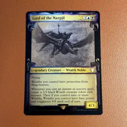 MTG Lord of the Nazgul (Showcase Scrolls) FOIL #0467 - Image 1