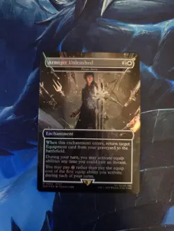 Armiger Unleashed [Forge Anew] Rainbow Foil MTG Secret Lair x Final Fantasy - Image 1