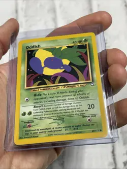 Pokemon ODDISH - 68/111 - Neo Genesis - Pokemon Card Nintendo NM Vintage Vtg TCG - Image 2