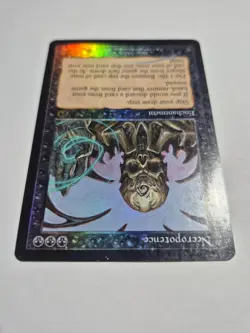 MTG - Necropotence - FOIL - Deckmasters Garfield vs Finkel - MP See Description - Image 3