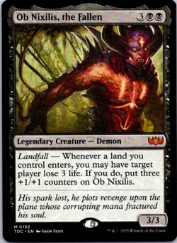 OB NIXILIS, THE FALLEN 192 MYTHIC COMMANDER: TARKIR: DRAGONSTORM - Image 1