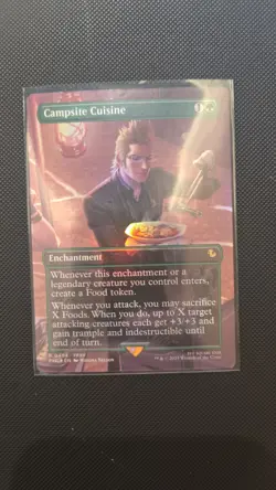 Campsite Cuisine (Borderless) Commander: Final Fantasy Foil - Image 1