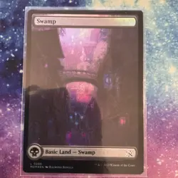 Swamp (FOIL) x1 - MTG March of the Machine MOM #286 - Image 1