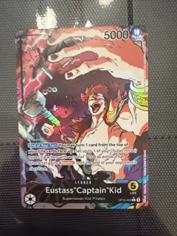 Eustass Captain Kid | One piece OP10-099 Leader Full Alt Art English - Image 1