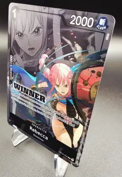 Rebecca (Winner Pack 2025 Vol. 2) OP04-092 One Piece Promotion Cards Foil - Image 2