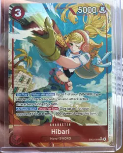 Hibari (Alternate Art) EB03-008 Extra Booster: One Piece Heroines Edition Foil - Image 1