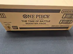 One Piece TCG English OP-16 The Time Of Battle Booster Box Case New & Sealed - Image 3