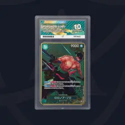 Roronoa Zoro OP06-118 One Piece JPN 2nd Anniversary Set SEC ACE 10 Perfect Subs - Image 1