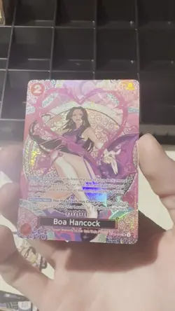 One Piece TCG – Boa Hancock SP OP12-014 – OP15 – Near Mint – En - Image 2