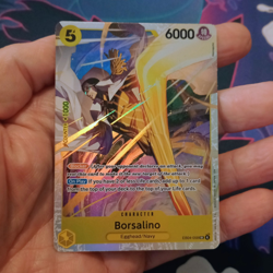 Bandai One Piece Borsalino Egghead SR Alt Art Holo EN 6000 5 EB04-058 - Image 1