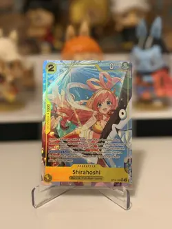 Shirahoshi (Alternate Art) OP12-102 Alt Art English Foil One Piece TCG NM - Image 1