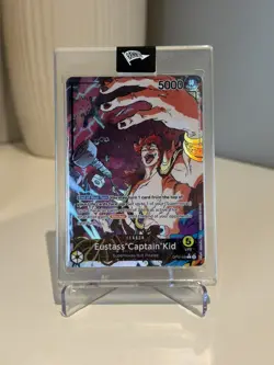 One Piece TCG Eustass "Captain" Kid - Royal Blood OP10-099 - Leader - ALT ART - Image 1