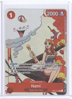 NAMI ONE PIECE OP01-016 GIFT COLLECTION PROMOTION FOIL ENGLISH Q1887 - Image 1