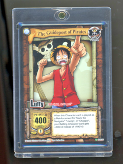 2005 The Quest Begins One Piece Vintage Luffy Foil CH009 The Soul Pirates NM - Image 1