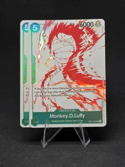 X2 Monkey.D.Luffy OP07-033 - 3rd Anniversary Treasure Campaign Pack Promo En NM - Image 1