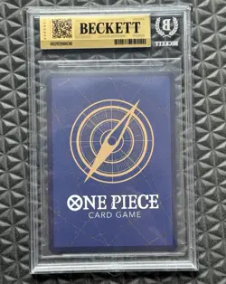 2025 One Piece Roronoa Zoro OP05-118 Korean Manga SEC Promo BGS 9.5 Gem Mint - Image 2