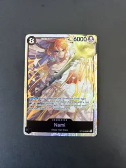 Nami (OP15-086) OP15-086 SR Adventure on Kami's Island Foil Near Mint - Image 1