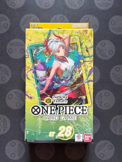 One Piece Starter Deck ST28 Green/Yellow - Yamato (ST-28) - (ENGLISH) - Opened - Image 1