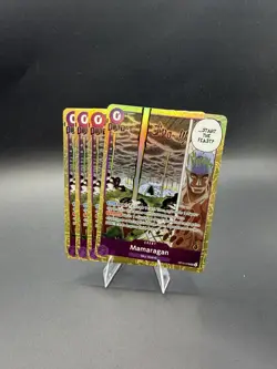 One Piece CCG Mamaragan OP15 Playset 4x - Image 1