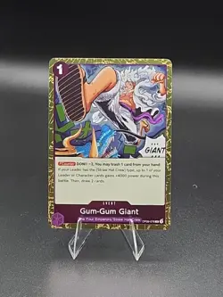One Piece Emperors In The New World Gum-Gum Giant OP09-078 R Foil - Image 1