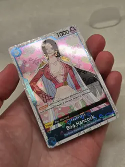 One Piece TCG - Boa Hancock - (ST03-013) (Jolly Roger Foil) Premium Booster NM - Image 2