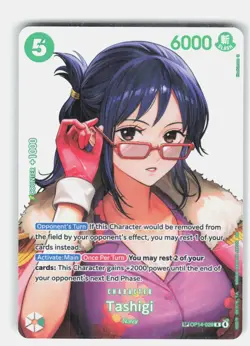 Tashigi OP14-029 SP Rare Alt Art OP16 The Time of Battle One Piece English NM - Image 1