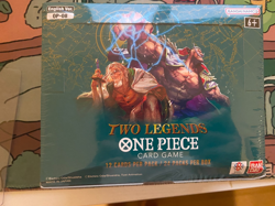 One Piece TCG OP-08 Two Legends Booster Box English Sealed Box * dented corner* - Image 1