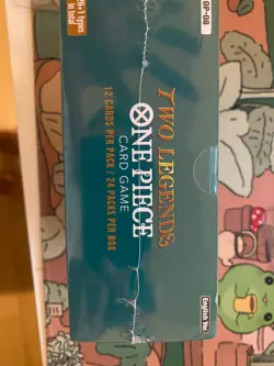 One Piece TCG OP-08 Two Legends Booster Box English Sealed Box * dented corner* - Image 2