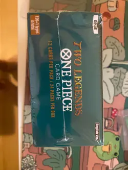 One Piece TCG OP-08 Two Legends Booster Box English Sealed Box * dented corner* - Image 5