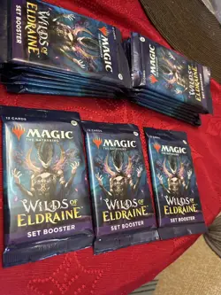 Magic: The Gathering Wilds of Eldraine 17 Booster Packs Cards English - Image 2