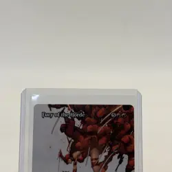 MTG Marvel Super Heroes FURY OF THE HORDE Borderless Foil Mythic #0071 NM! - Image 2